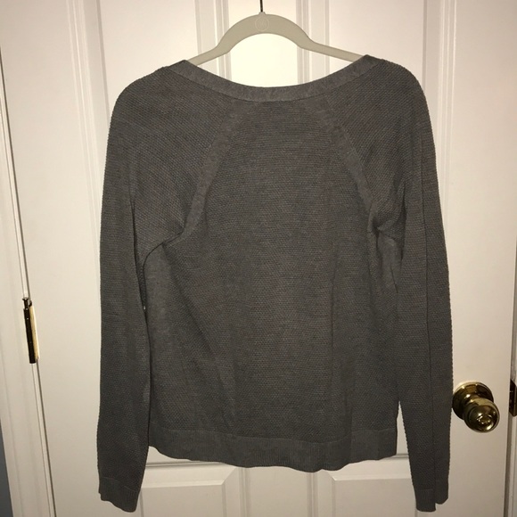 Lilla P. Grey Button Down Cardigan - Picture 3 of 5